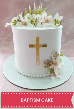 Baptism cake