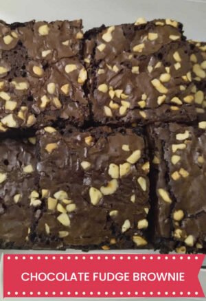 Chocolate fudge brownie