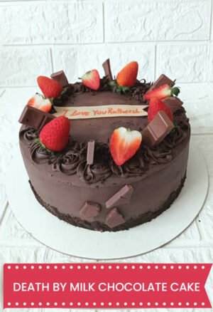 Death by milk chocolate cake