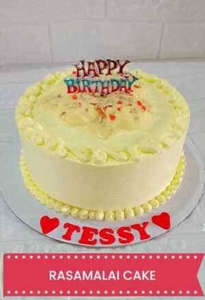 Rasamalai cake