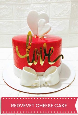 Redvevet cheese cake